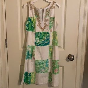 Lilly Pulitzer Dress Size 4 only worn once!!